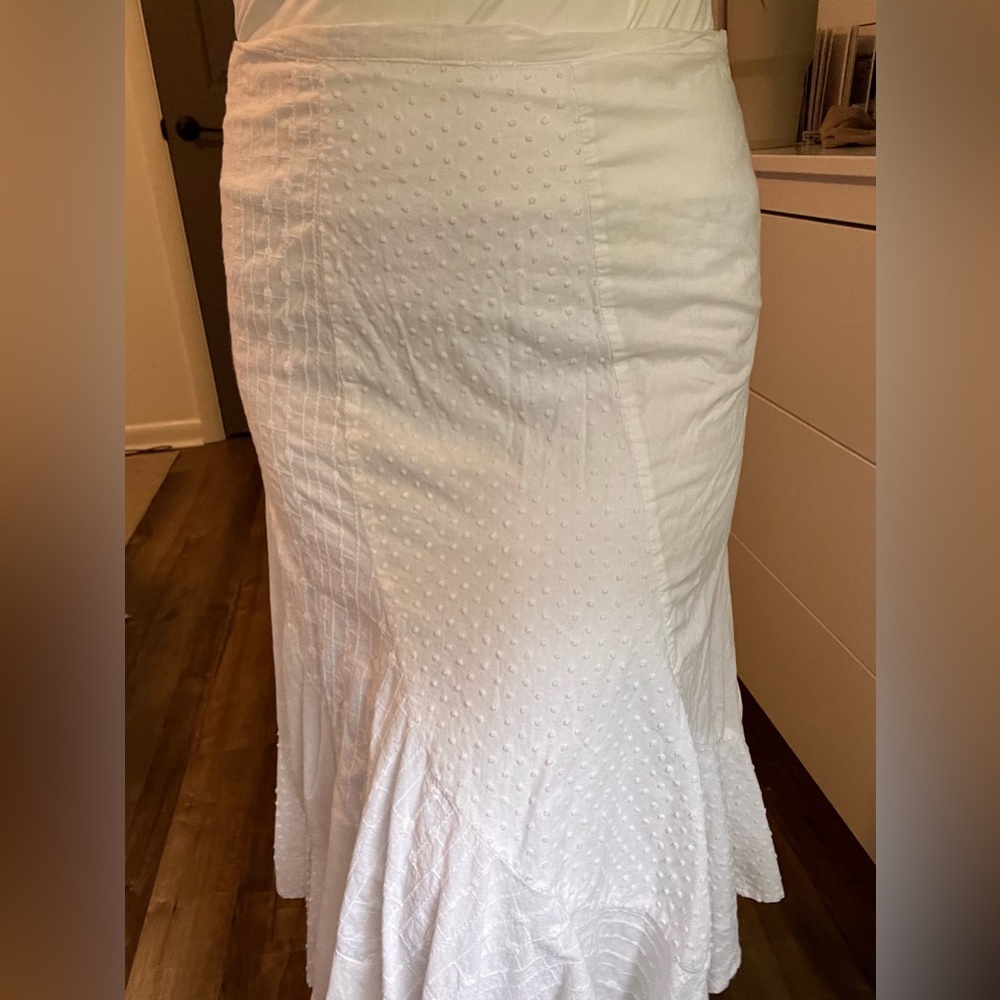 White skirt